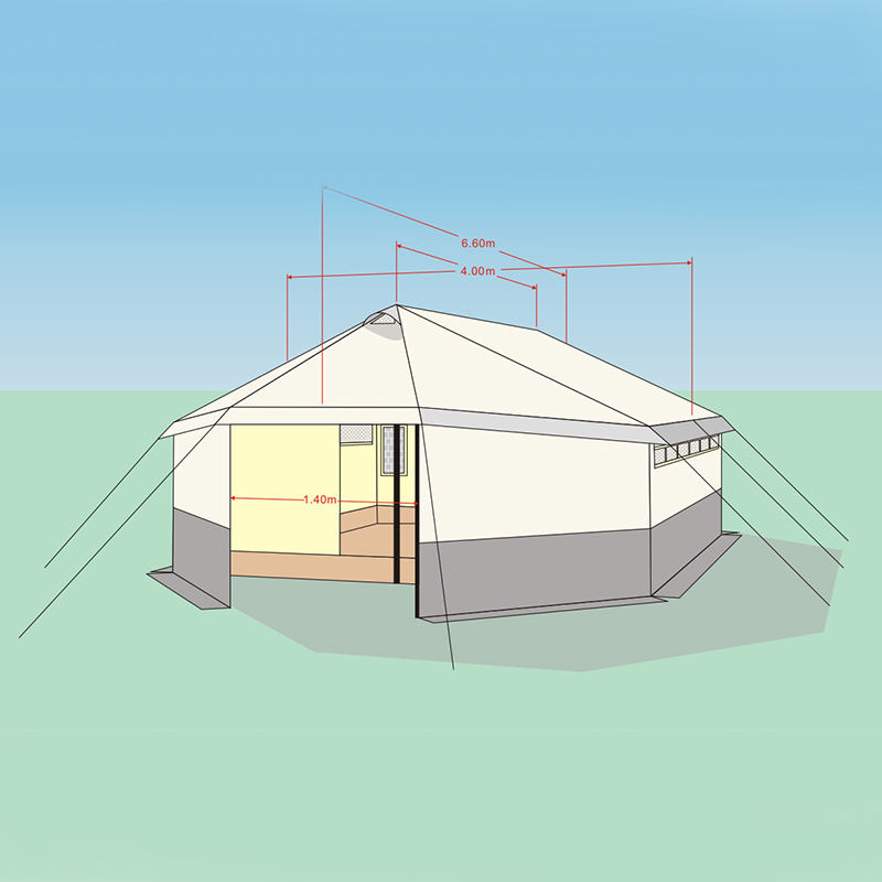 Tenda familiare standard per 5 persone UNHCR