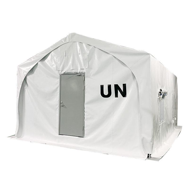 Tenda in rilievo con struttura in acciaio ricoperta a membrana da 5x7 m