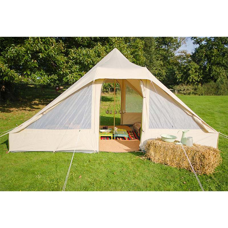 Tenda da campeggio in tela Touareg Deluxe da 4,4 metri