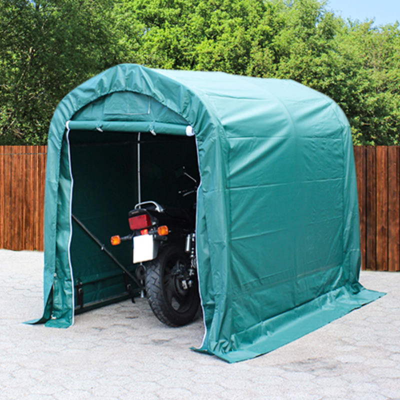 Tenda portaoggetti per garage per moto portatile in PVC 1.6x2.4