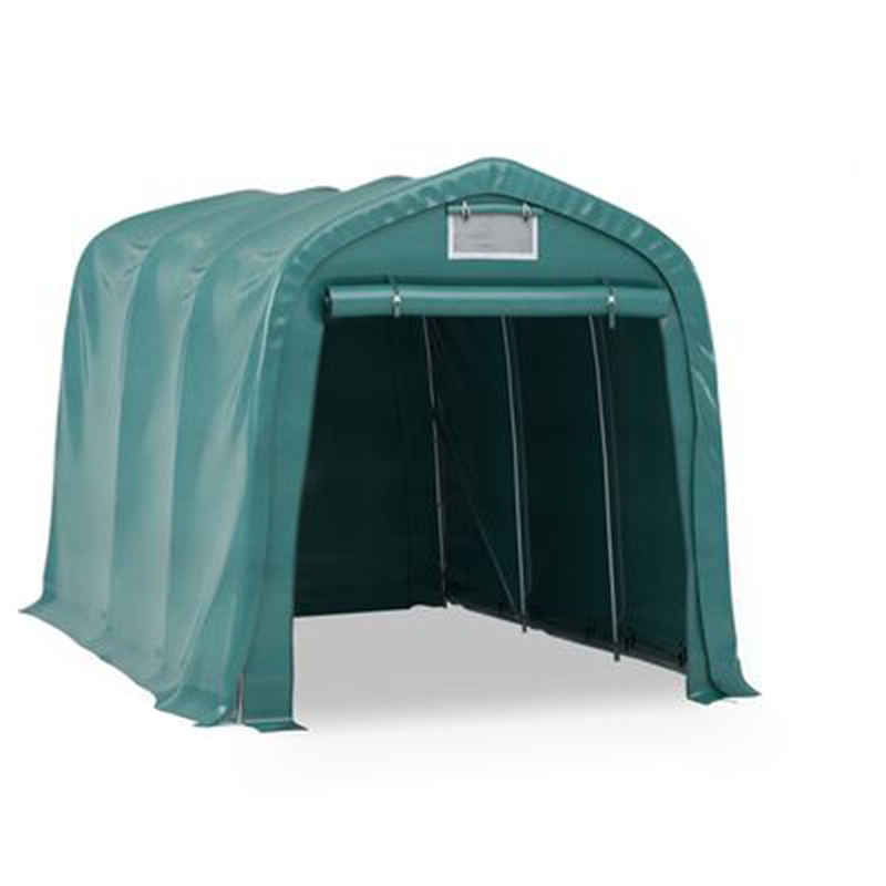 Porta per auto portatile con tettoia in PVC antipioggia 2.4x3.6