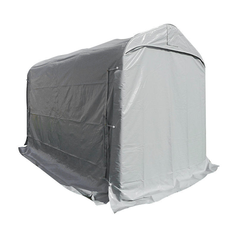 Tenda di stoccaggio portatile per garage temporaneo in PVC 2,44x3,66 (8 
