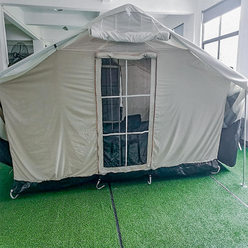 Tenda familiare doppia pieghevole per tutte le stagioni ICRC IFRC UNHCR standard per 5 persone