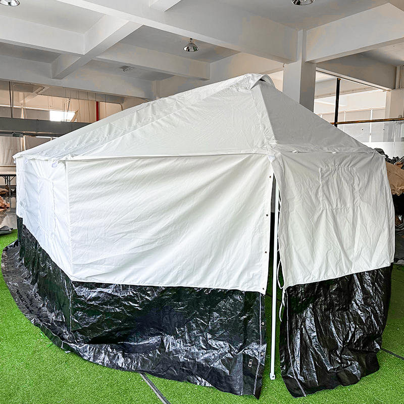 Tenda familiare doppia pieghevole per tutte le stagioni ICRC IFRC UNHCR standard per 5 persone