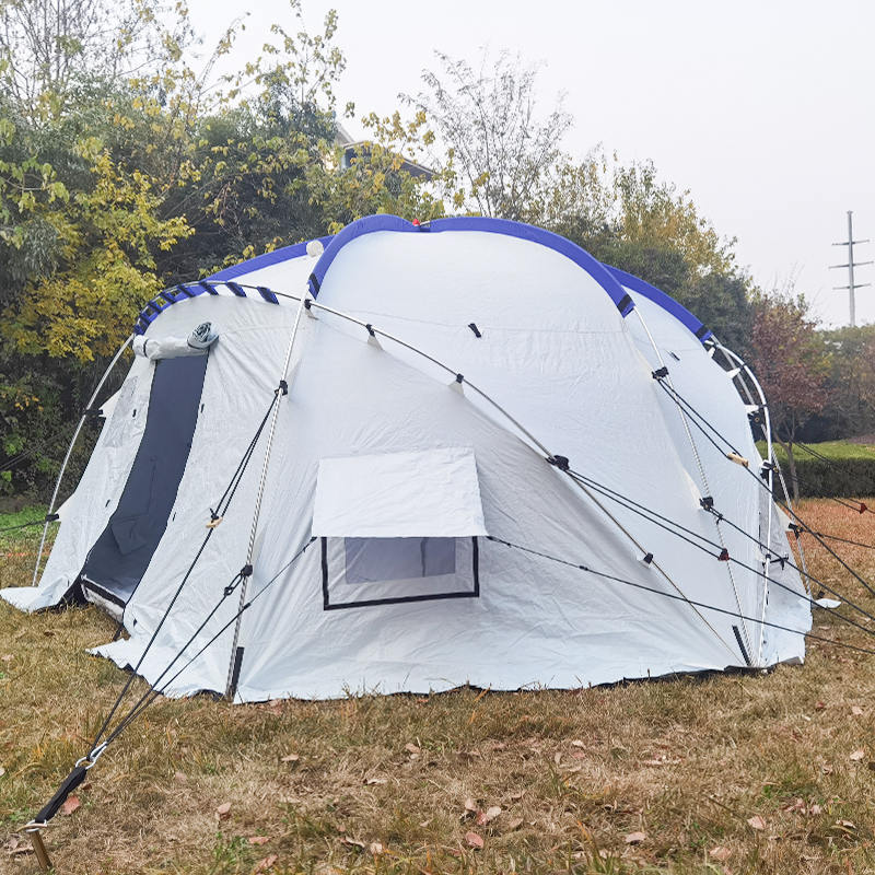 Tenda a cupola geodetica Tenda familiare geodetica autoportante per 5 persone