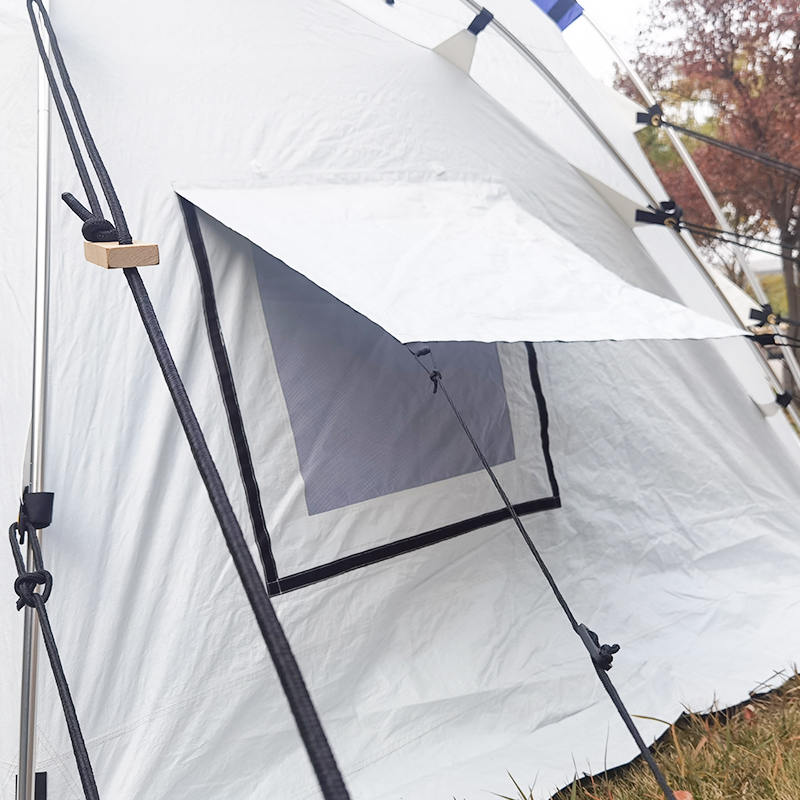 Tenda a cupola geodetica Tenda familiare geodetica autoportante per 5 persone