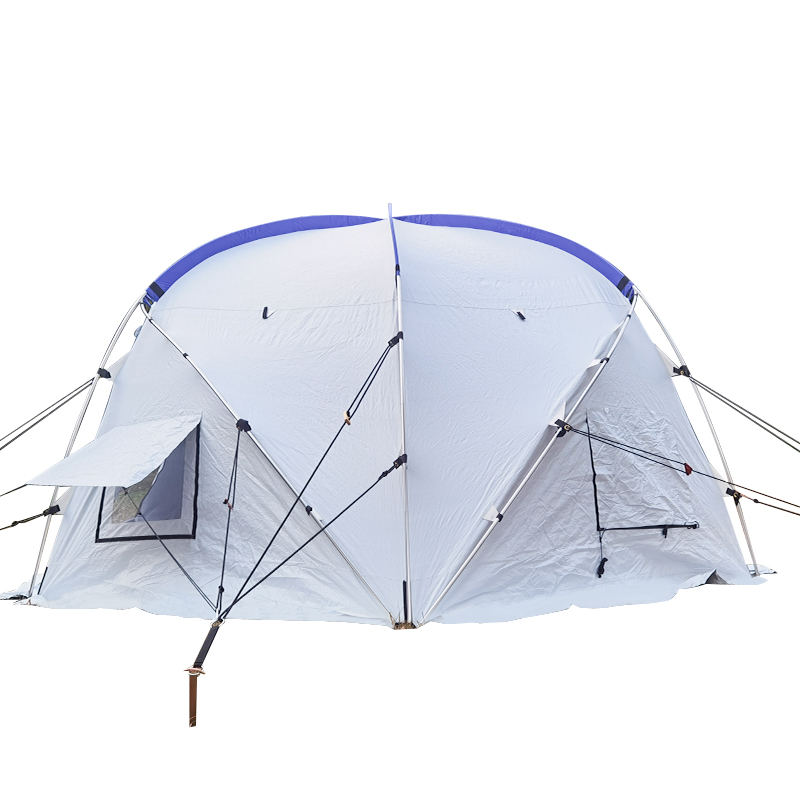 Tenda a cupola geodetica Tenda familiare geodetica autoportante per 5 persone