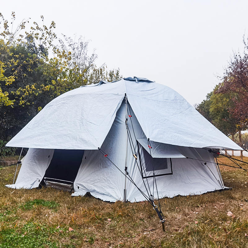 Tenda a cupola geodetica Tenda familiare geodetica autoportante per 5 persone
