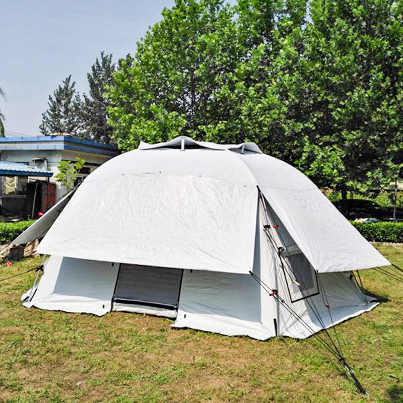 Tenda a cupola geodetica Tenda familiare geodetica autoportante per 5 persone