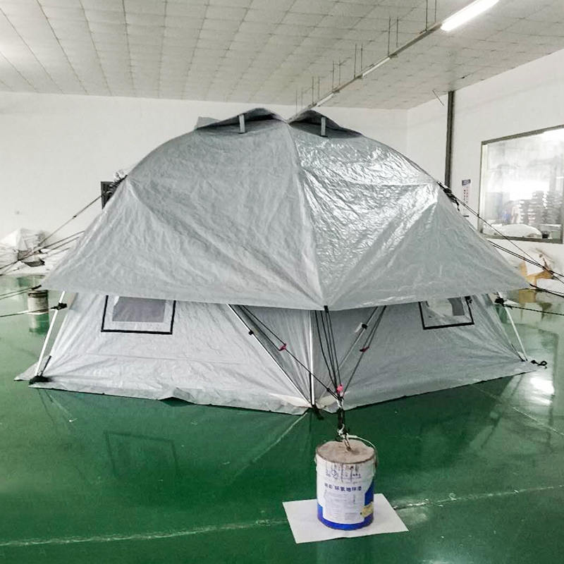 Tenda a cupola geodetica Tenda familiare geodetica autoportante per 5 persone