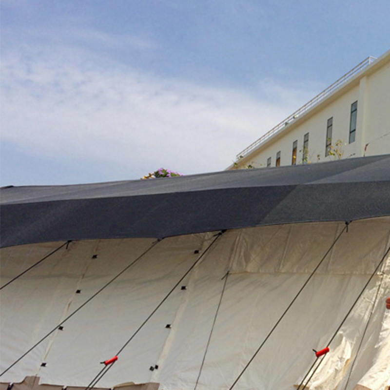 Tenda base multiuso standard MSF/ICRC/IFRC da 45 m² utilizzata per scuola, ufficio, clinica