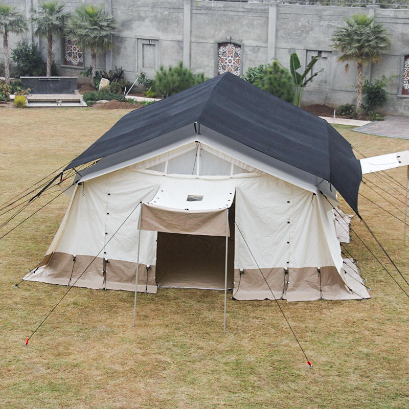 Tenda base per tenda multiuso standard ICRC/IFRC da 33,6 m²