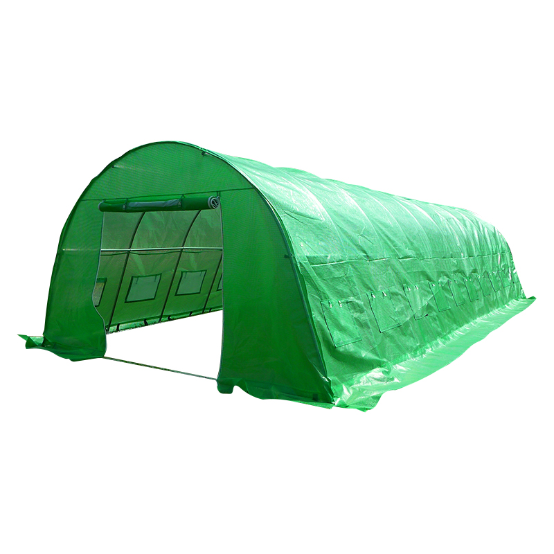 Serre polytunnel di grandi dimensioni per carichi pesanti 4x10x2,3 m