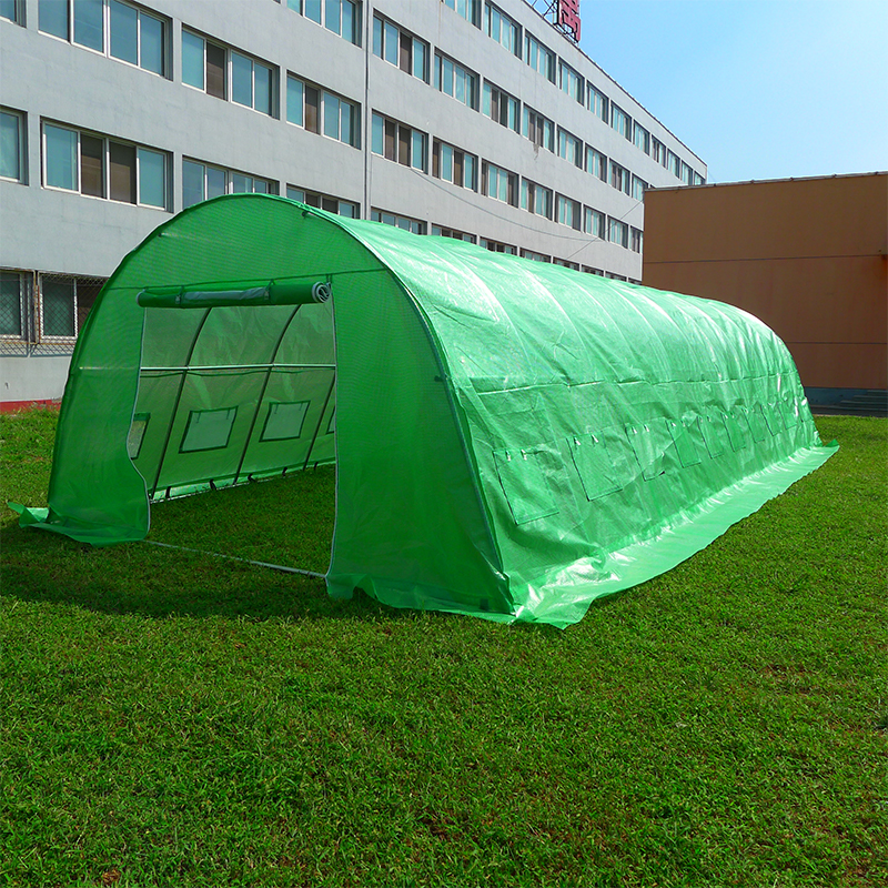 Serre polytunnel di grandi dimensioni per carichi pesanti 4x10x2,3 m