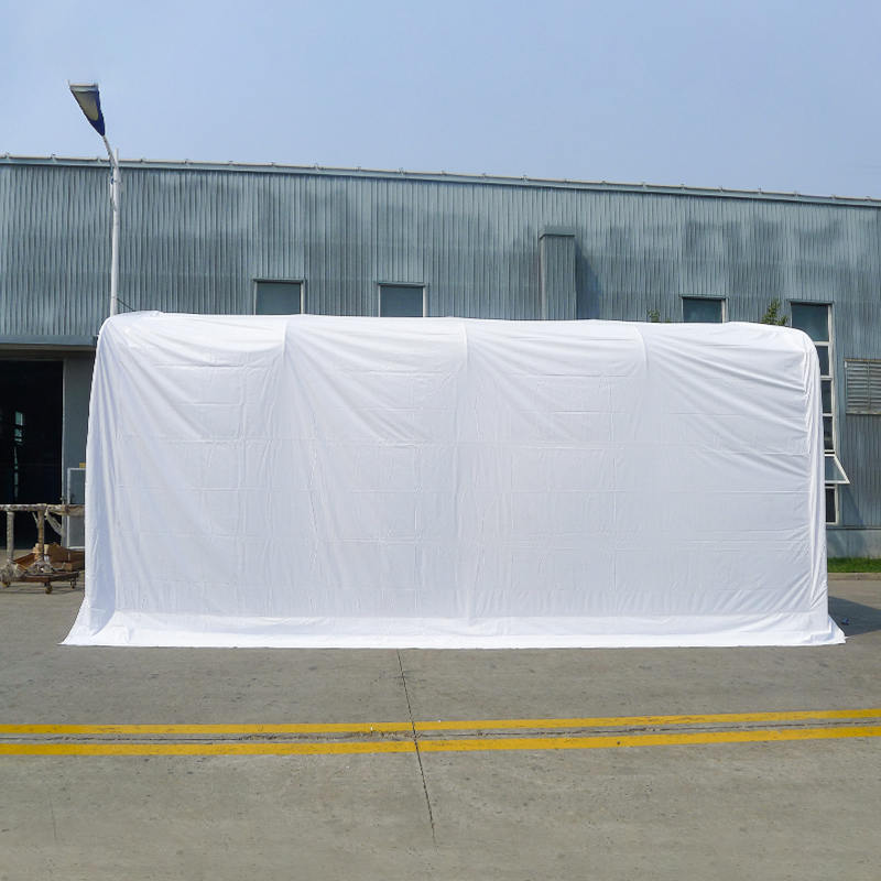 Tenda portatile per magazzino in PVC impermeabile ad altezza laterale 6X6m 2.6m