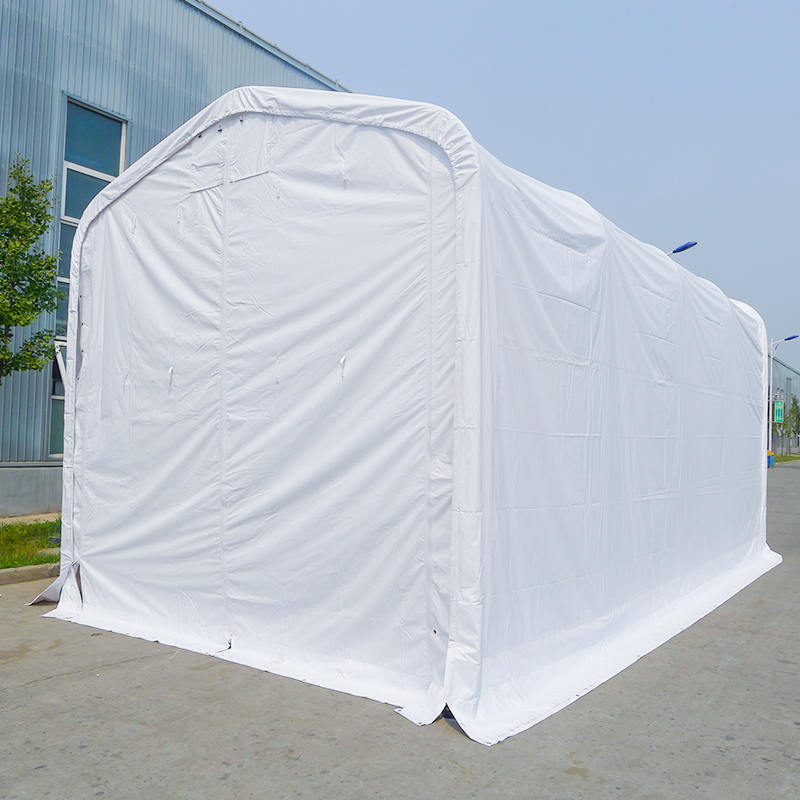 Tenda portatile per magazzino in PVC impermeabile ad altezza laterale 6X6m 2.6m