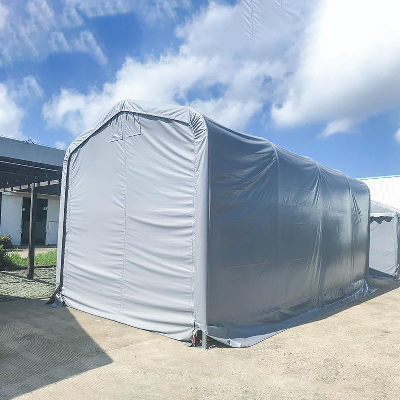 Tenda portatile per magazzino in PVC impermeabile ad altezza laterale 6X6m 2.6m