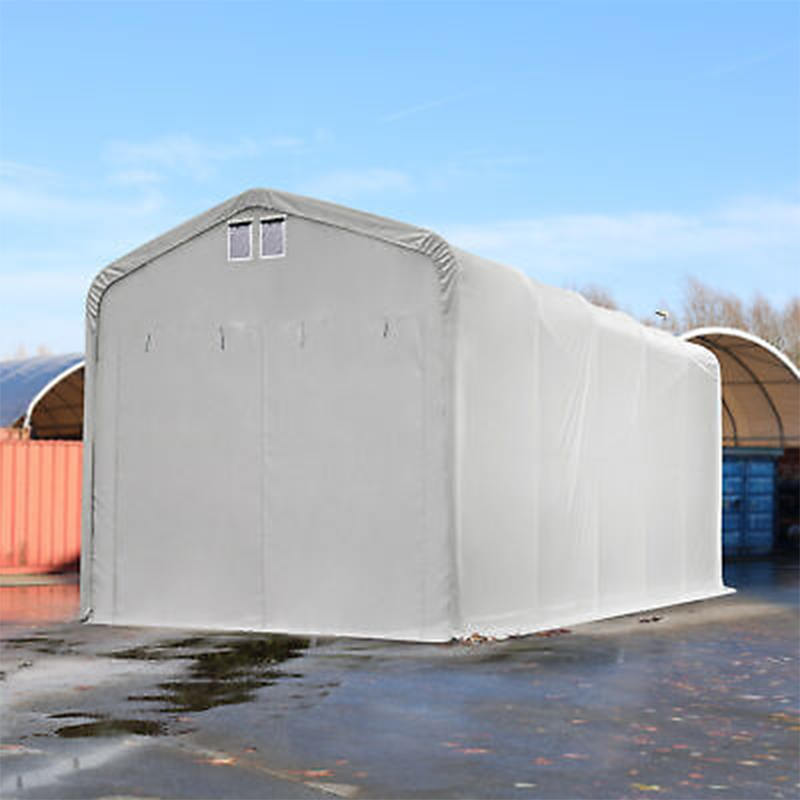 Tenda di stoccaggio per magazzino esterno ad altezza laterale 5X10 4m Garage flessibile di grandi dimensioni