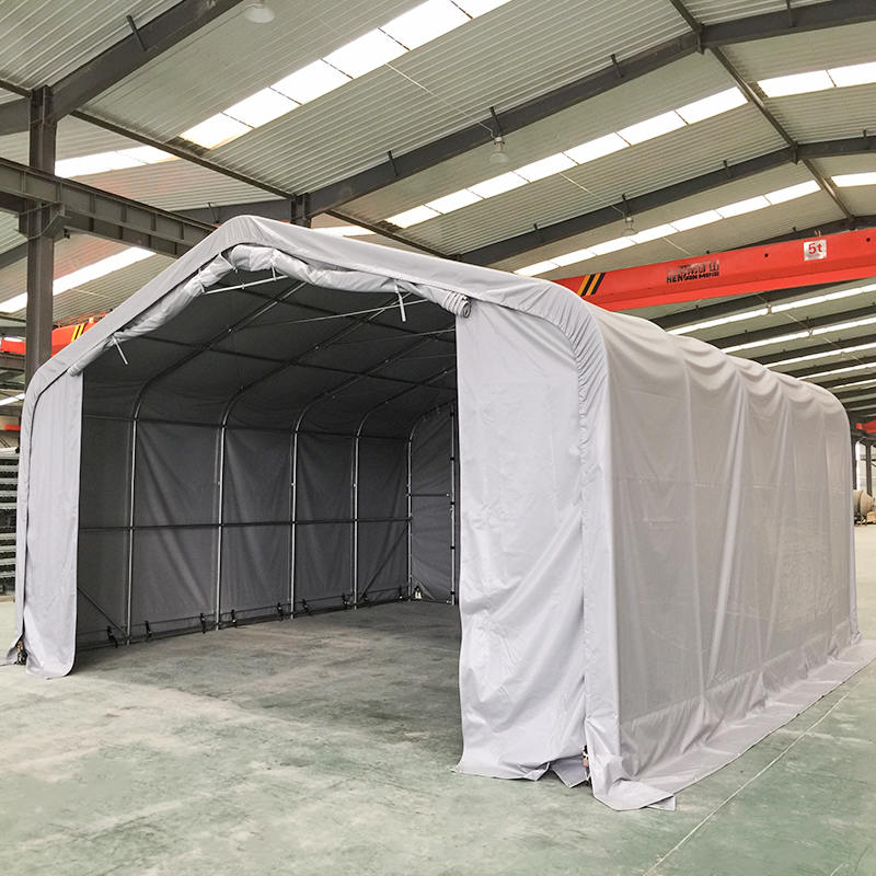 Tenda portatile per tenda da magazzino industriale e commerciale ad altezza laterale 7x7 2,6 m