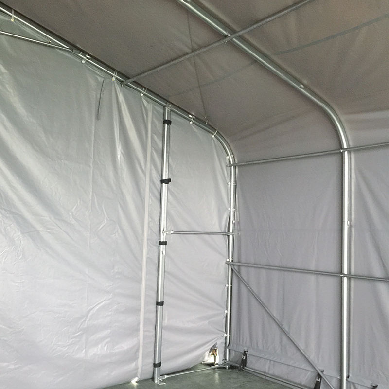 Tenda portatile per tenda da magazzino industriale e commerciale ad altezza laterale 7x7 2,6 m