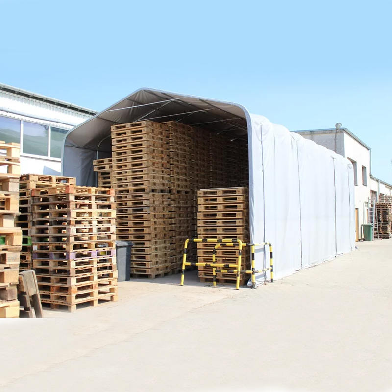 Tenda parasole per magazzino resistente ai raggi UV ad altezza laterale 8X12 4m