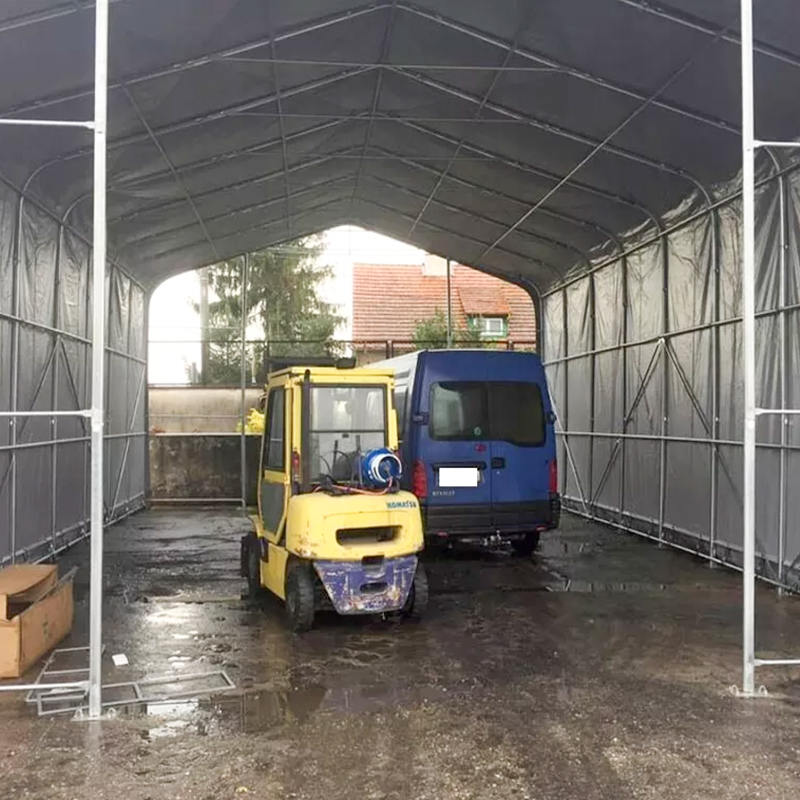 Tenda parasole per magazzino resistente ai raggi UV ad altezza laterale 8X12 4m