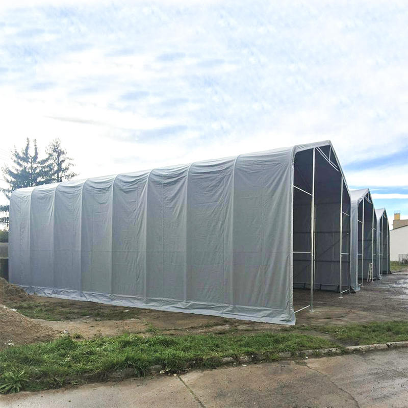 Tenda parasole per magazzino resistente ai raggi UV ad altezza laterale 8X12 4m