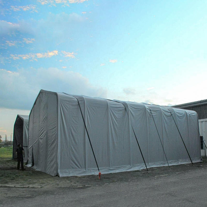 Tenda parasole per magazzino resistente ai raggi UV ad altezza laterale 8X12 4m