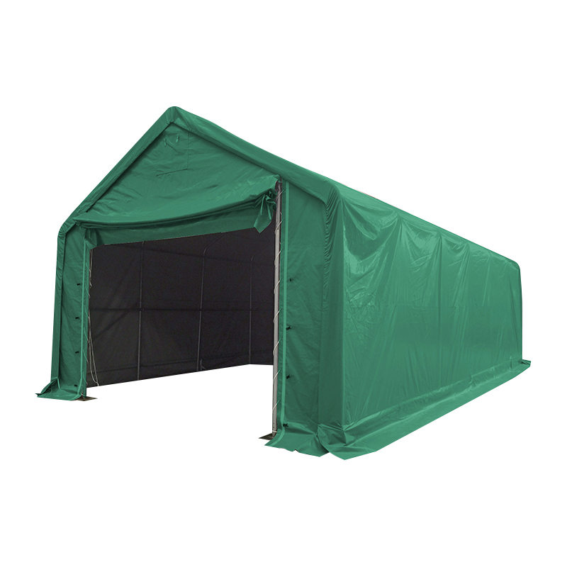 Tenda ignifuga per garage esterno in PVC 6x12-3m