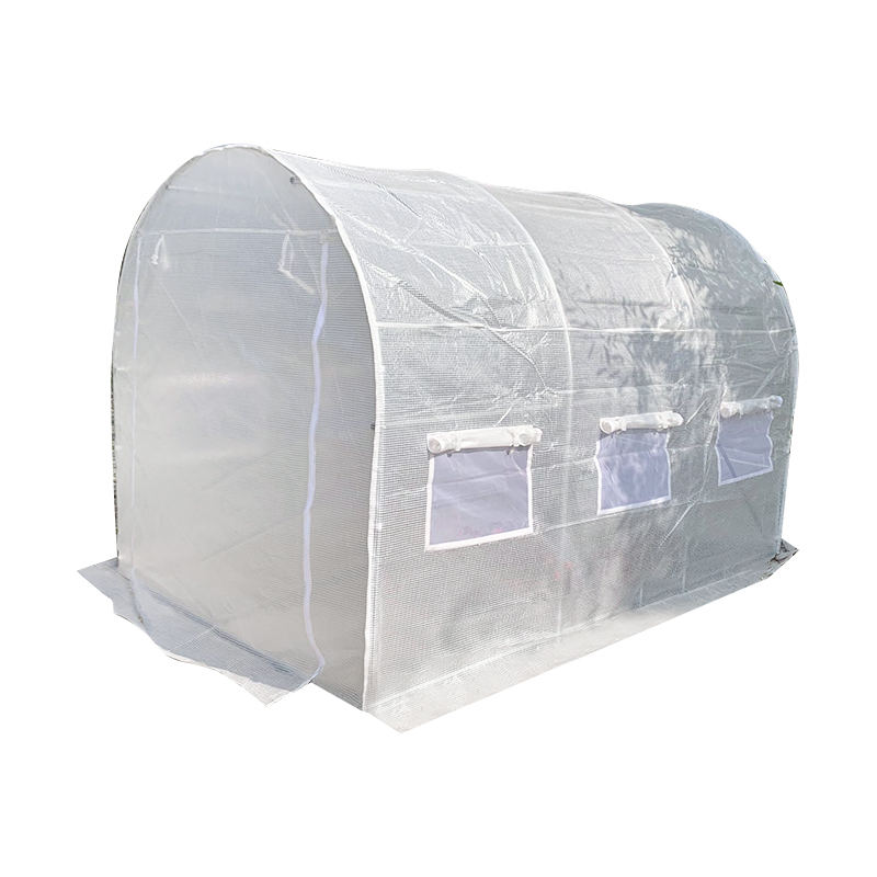 Piccoli tunnel in polietilene 2x3x2m per giardini