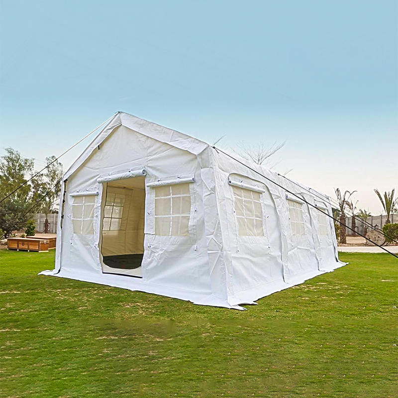 Tenda Huggy multiuso standard UNICEF da 24 m²