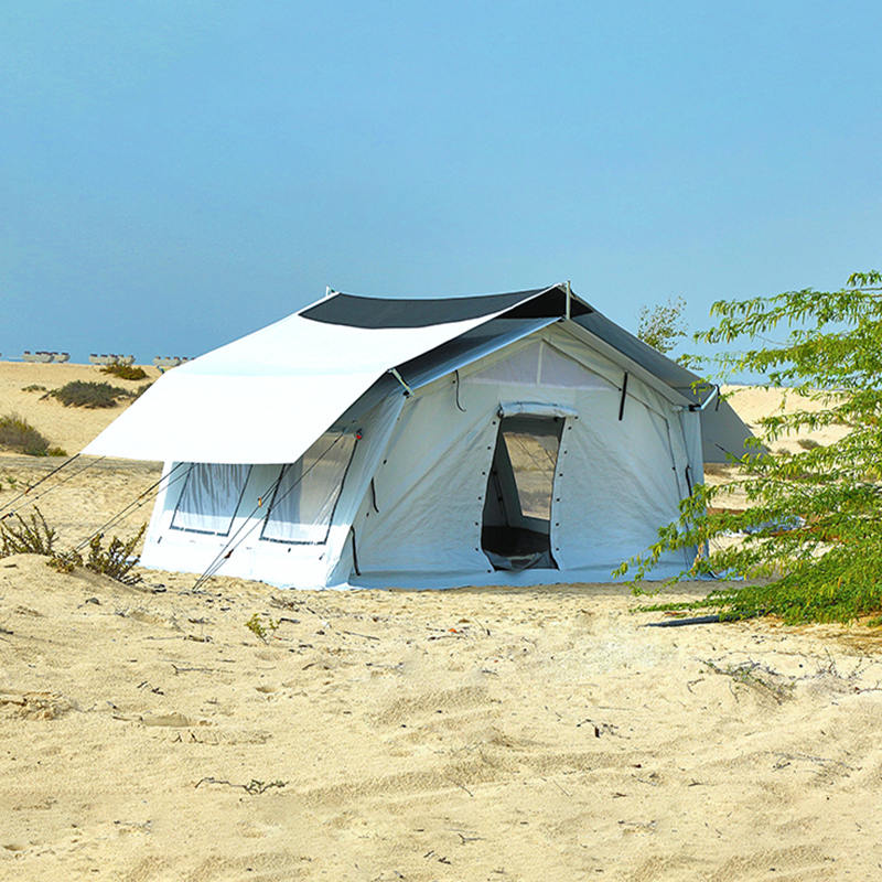 Tenda multiuso standard UNICEF da 24 m² Tenda hub con buon sistema di ventilazione