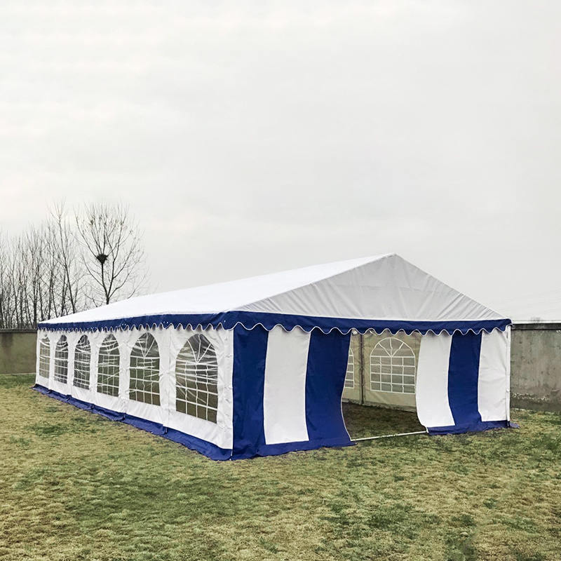 Tendone per eventi all'aperto in PVC di lusso da 6x12 m