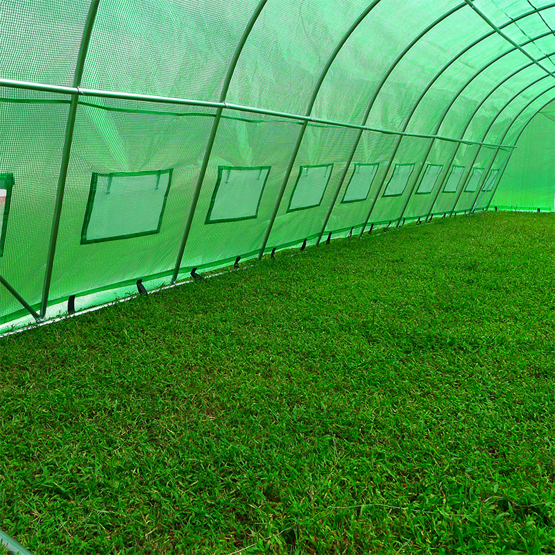 Serre polytunnel di grandi dimensioni per carichi pesanti 4x10x2,3 m