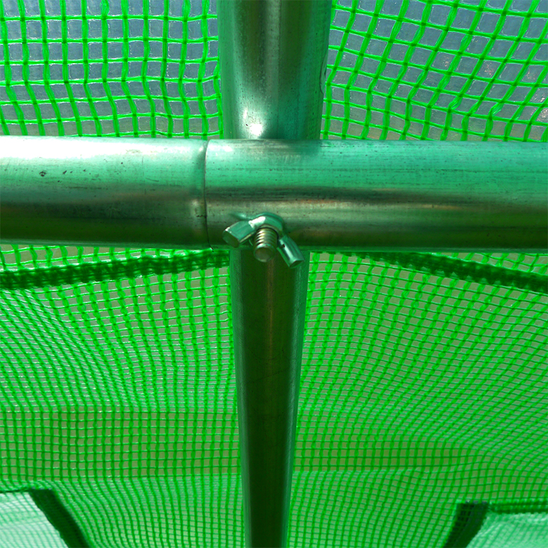 Serre polytunnel di grandi dimensioni per carichi pesanti 4x10x2,3 m