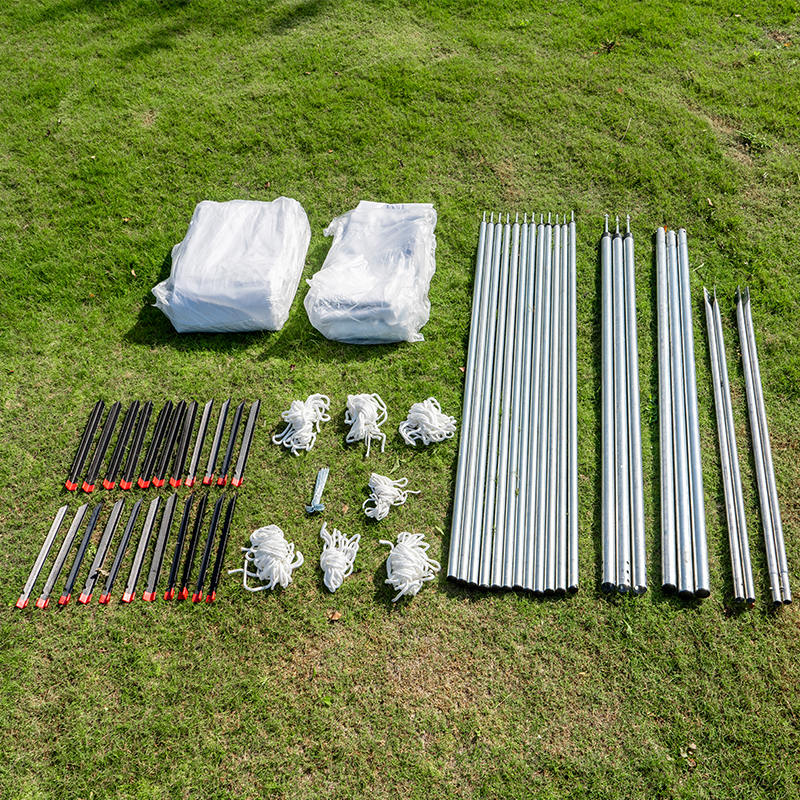 Tenda con palo a baldacchino in PVC da 20