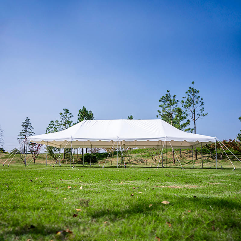 Tenda con palo a baldacchino in PVC da 20