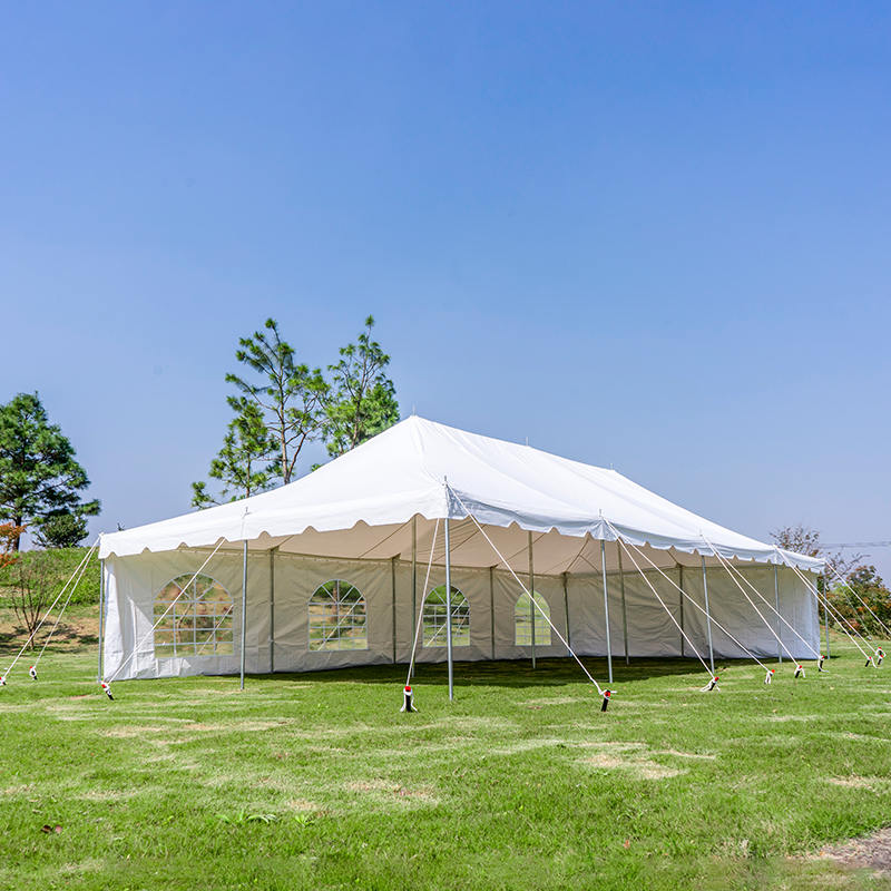 Tenda con palo a baldacchino in PVC da 20
