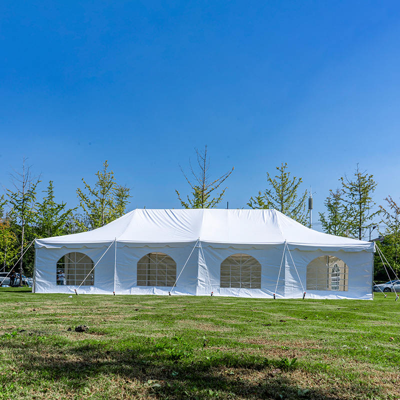 Tenda con palo a baldacchino in PVC da 20