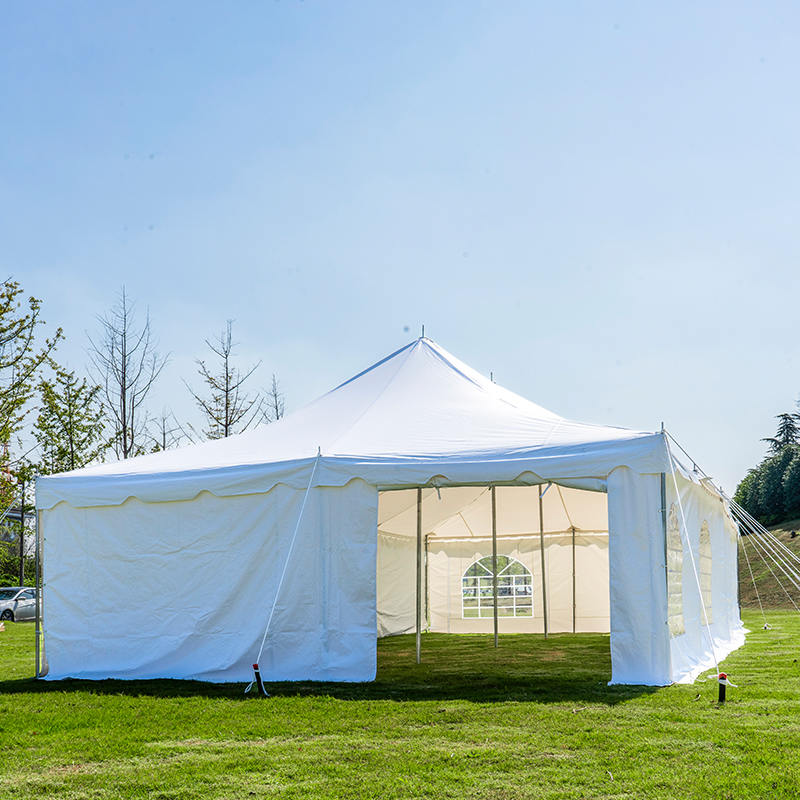 Tenda con palo a baldacchino in PVC da 20