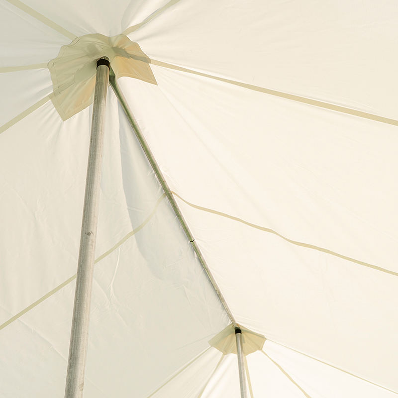 Tenda con palo per festa di matrimonio ignifuga in PVC da 20