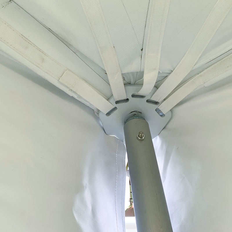 Tenda commerciale sezionale premium con palo da 40