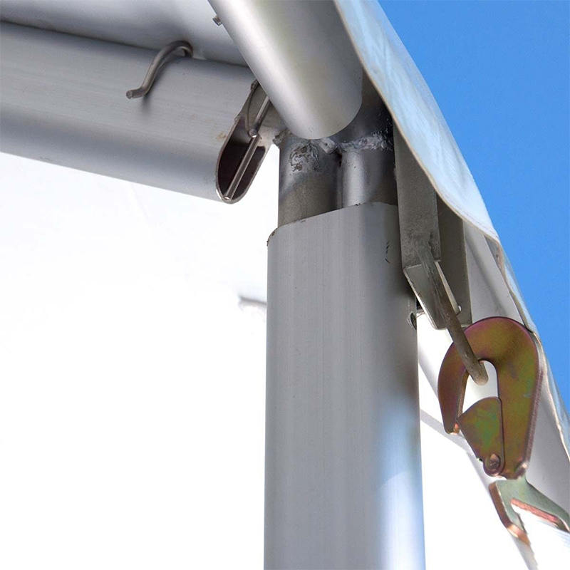 Tendone per feste componibile in PVC con telaio doppio in alluminio da 30