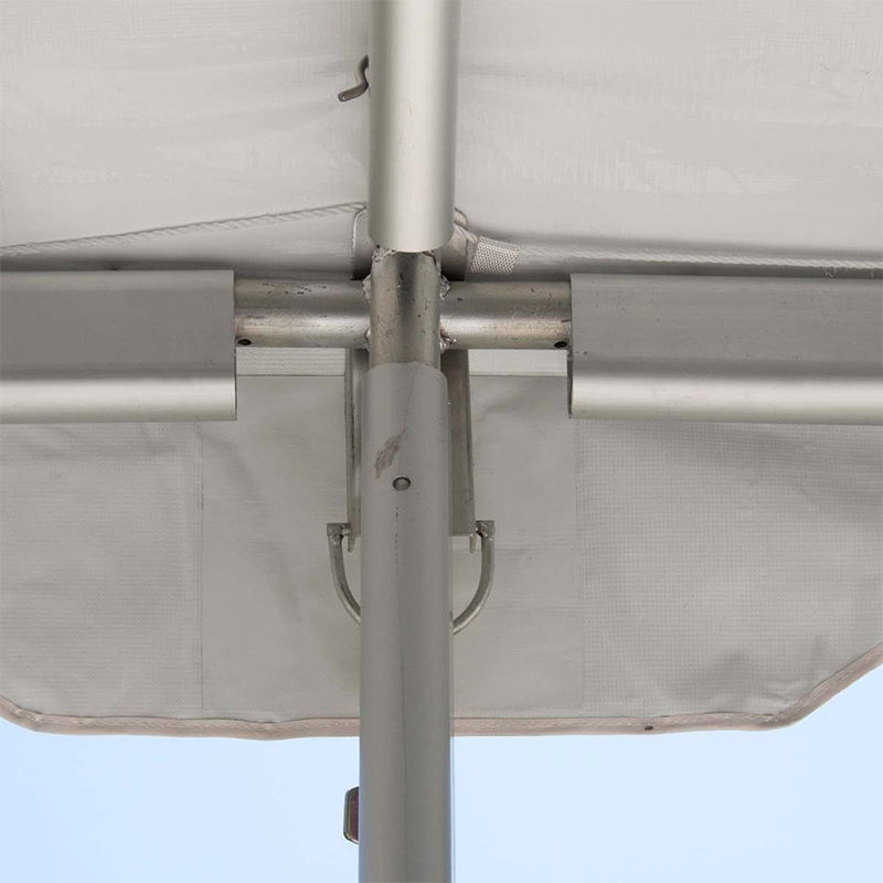 Tendone per feste componibile in PVC con telaio doppio in alluminio da 30