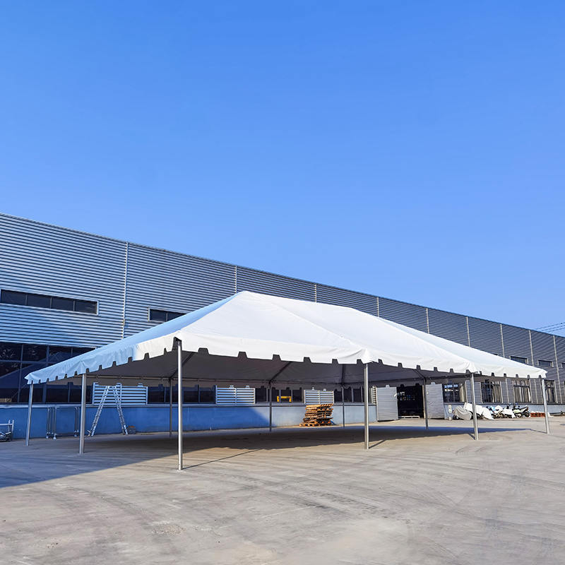 Tendone per feste componibile in PVC con telaio doppio in alluminio da 30