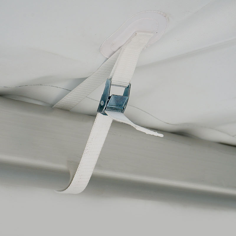 Tendone per feste componibile in PVC con telaio doppio in alluminio da 30