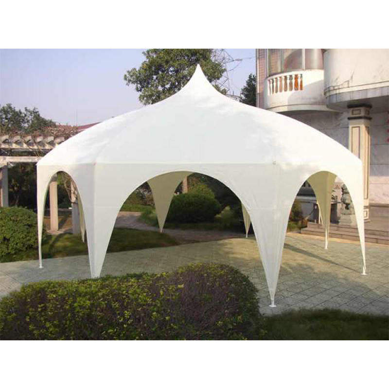 Gazebo da giardino tradizionale ottagonale con pagoda 6x6 m