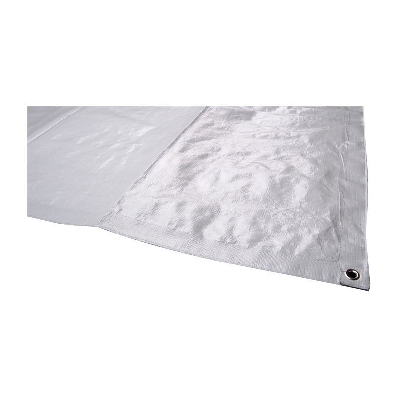 Telo in plastica nera HDPE intrecciata 4x50 m