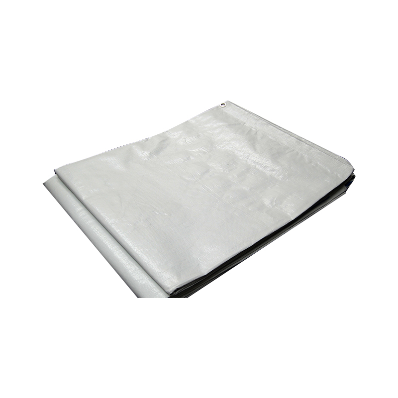 Telo in plastica nera HDPE intrecciata 4x50 m