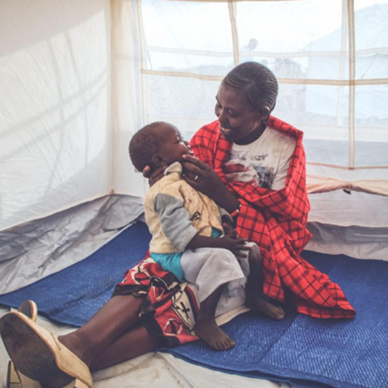 Materassino sintetico standard per 1 persona dell'UNHCR